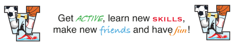 WLCR logo and the phrase 'Get Active, learn new skills, make new friends, and have fun!'.