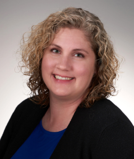 A picture of Lindsey Collins, WLPS Board of Education Trustee.