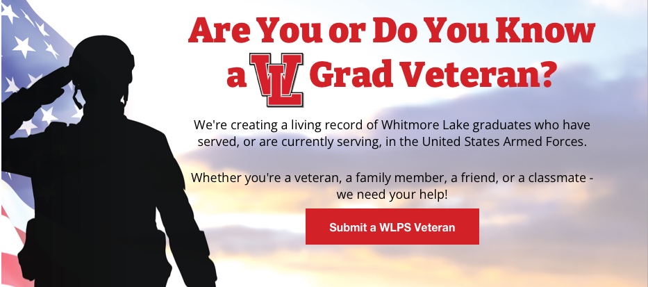 Are You or Do You Know a WL Grad Veteran? Submit a WLPS Veteran
