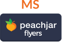 Graphic button for user to click to access and download WLMS flyers from Peachjar