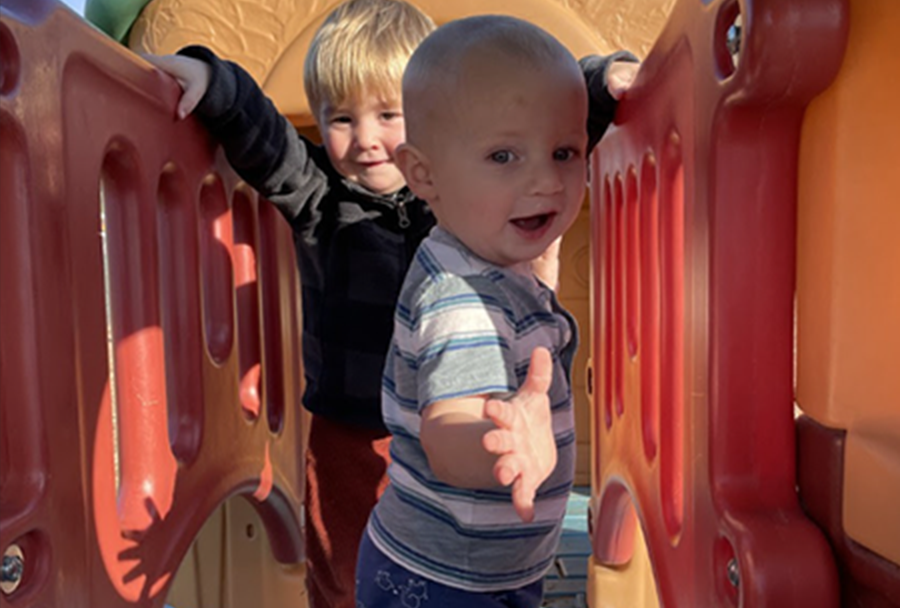 Children playing